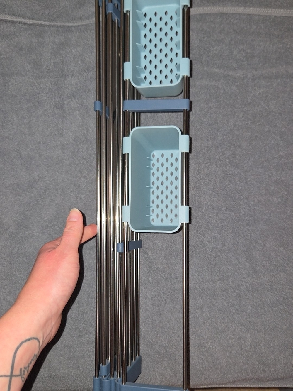 Pampered Chef Foldable Dish Rack - Picture 2 of 2